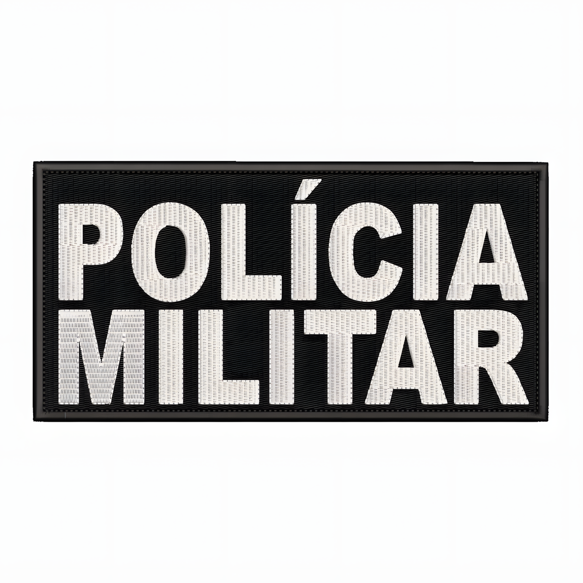Patch Polícia Militar para costas