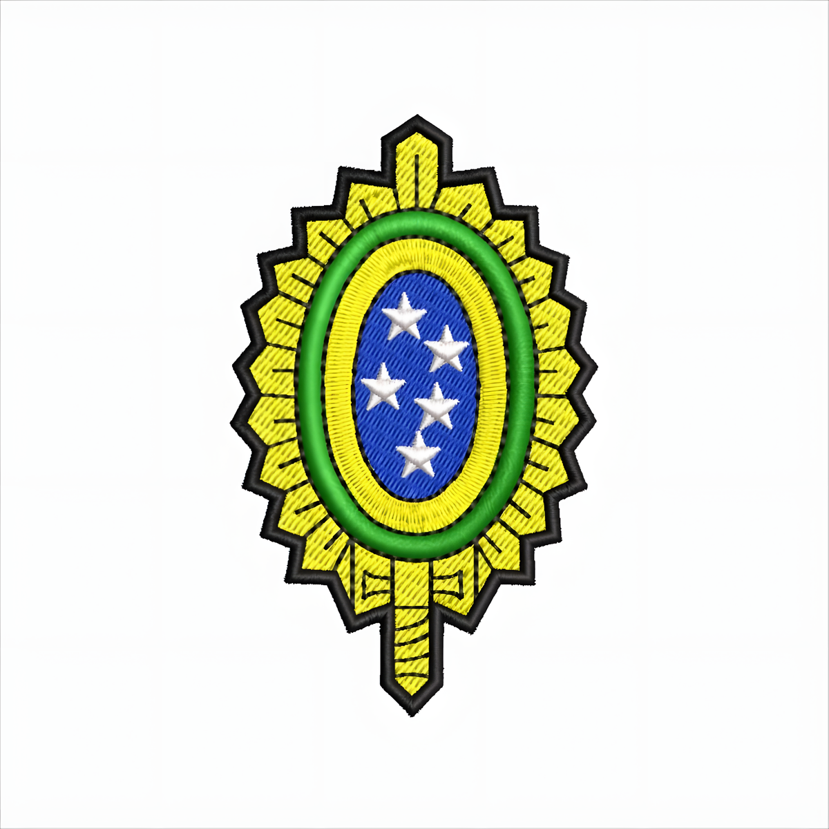 Patch Brasão Exército Brasileiro