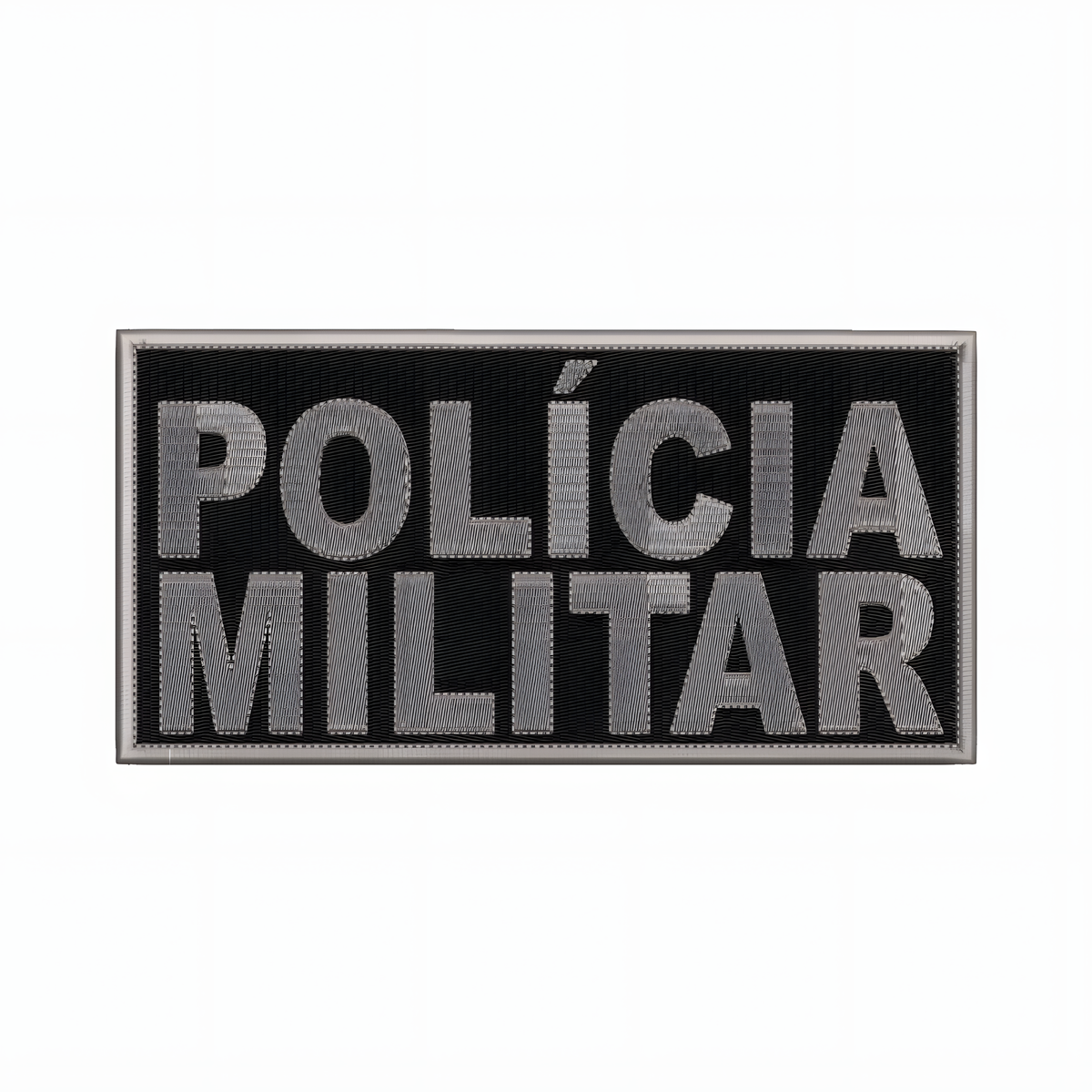 Patch Polícia Militar para costas