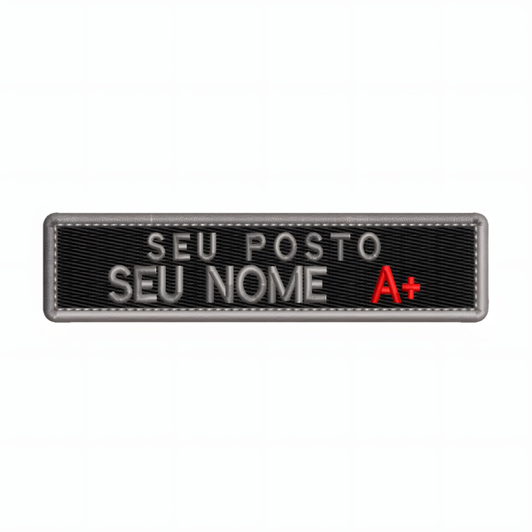 Patch Tarja Polícia Militar