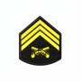 Divisa PM 3° Sargento/par