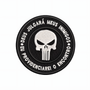 Patch Caveira "Deus Julgará Meus Inimigos"