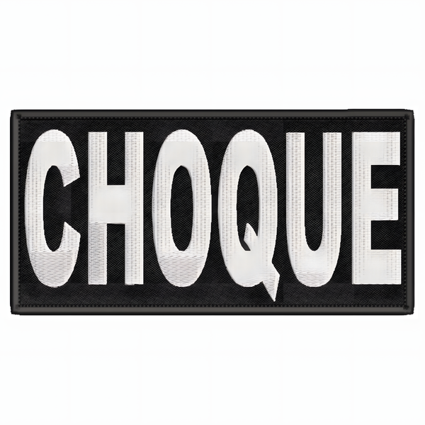 Patch CHOQUE para costas