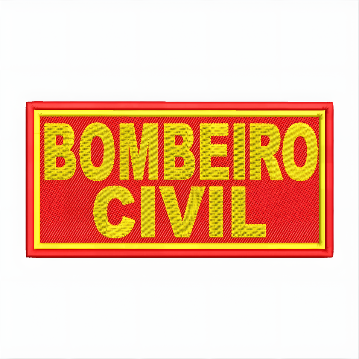 Patch Bombeiro Civil para costas