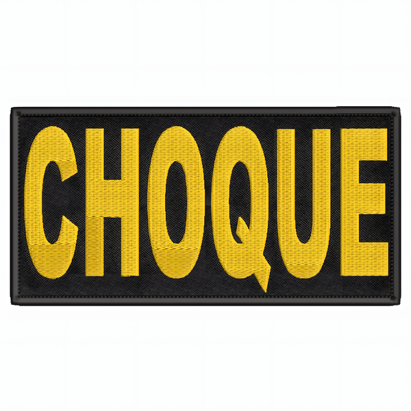 Patch CHOQUE para costas